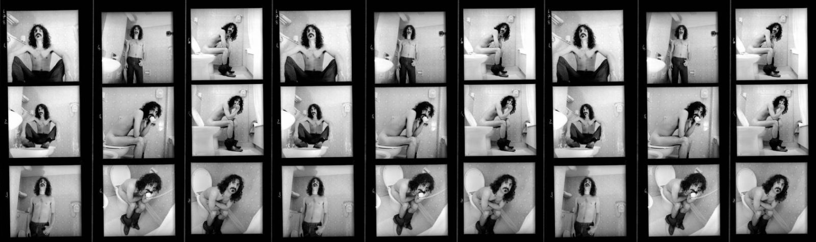 Zappa contact sheet