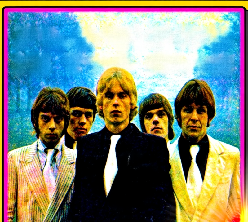 Book cover featuring the five members of 1960s band The Move.